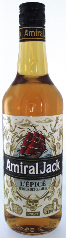 RHUM ÉPICÉ AMIRAL JACK 3250392878054 AMIRAL JACK RHUM ÉPICÉ AMIRAL JACK 3250392878054 AMIRAL JACK