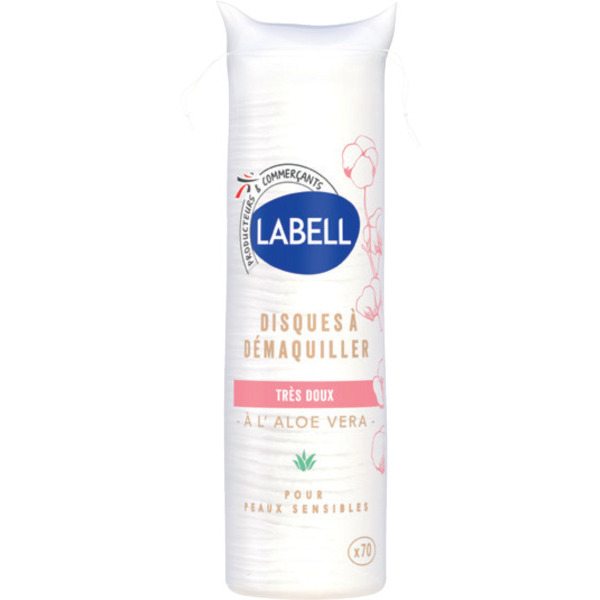 DISQUES A DEMAQUILLER PEAUX SENSIBLES X70
