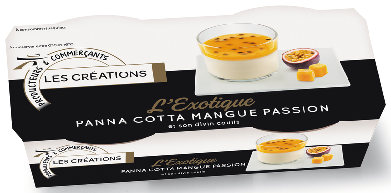 PANNA COTTA  L'EXOTIQUE MANGUE PASSION Les créa...