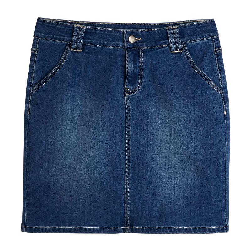 JUPE DENIM 5 POCHES FEMME eldys