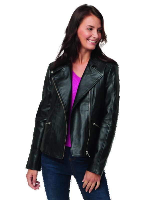 PERFECTO CUIR AGNEAU FEMME eldys