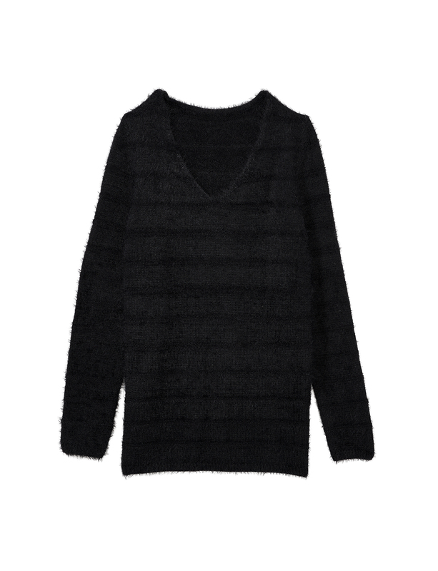 PULL LONG POILS FANTAISIE FEMME eldys