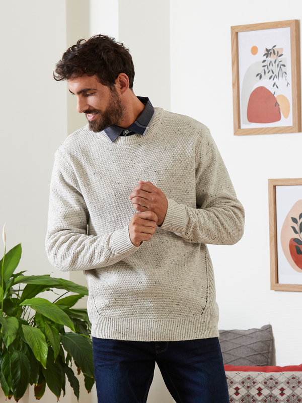 PULL MAILLE FANTAISIE HOMME eldys