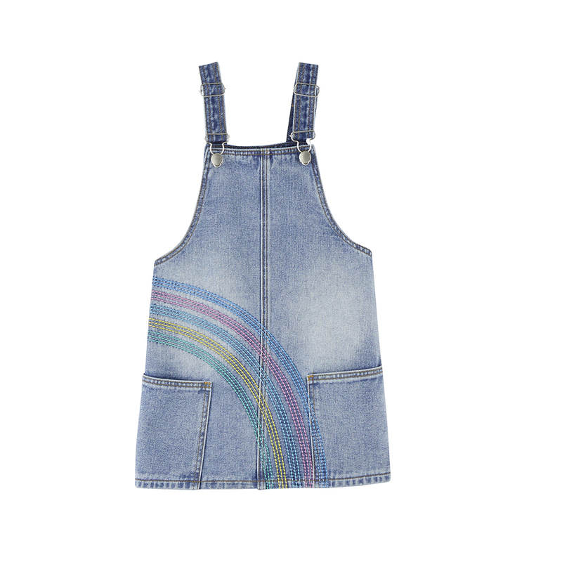 ROBE SALOPETTE EN JEAN FILLE eldys