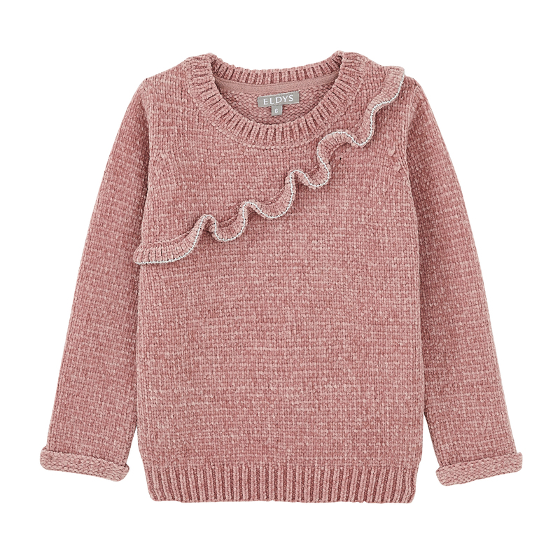 PULL FILLE EN MAILLE DOUCE eldys