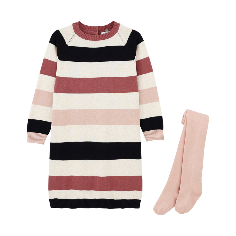 ROBE FILLE AVEC COLLANTS eldys