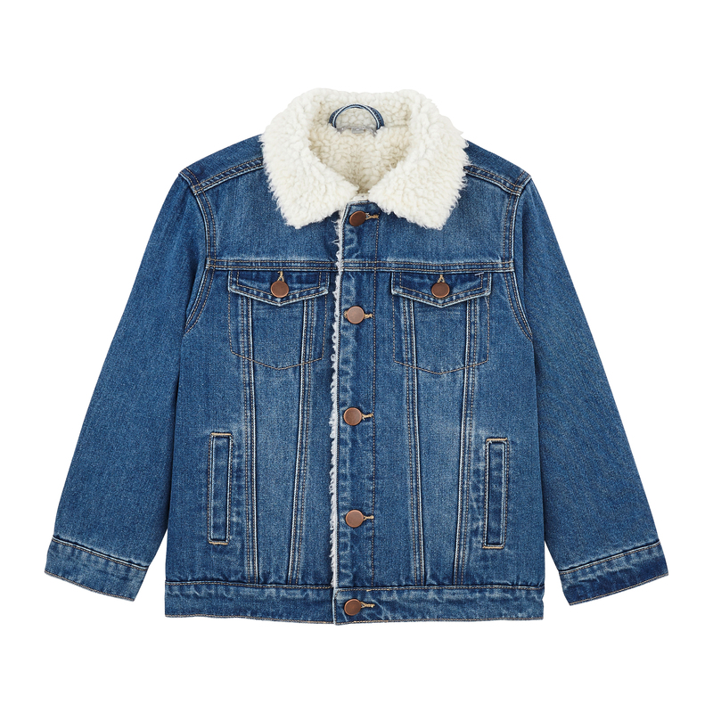 VESTE DOUBLÉE SHERPA ENFANT eldys
