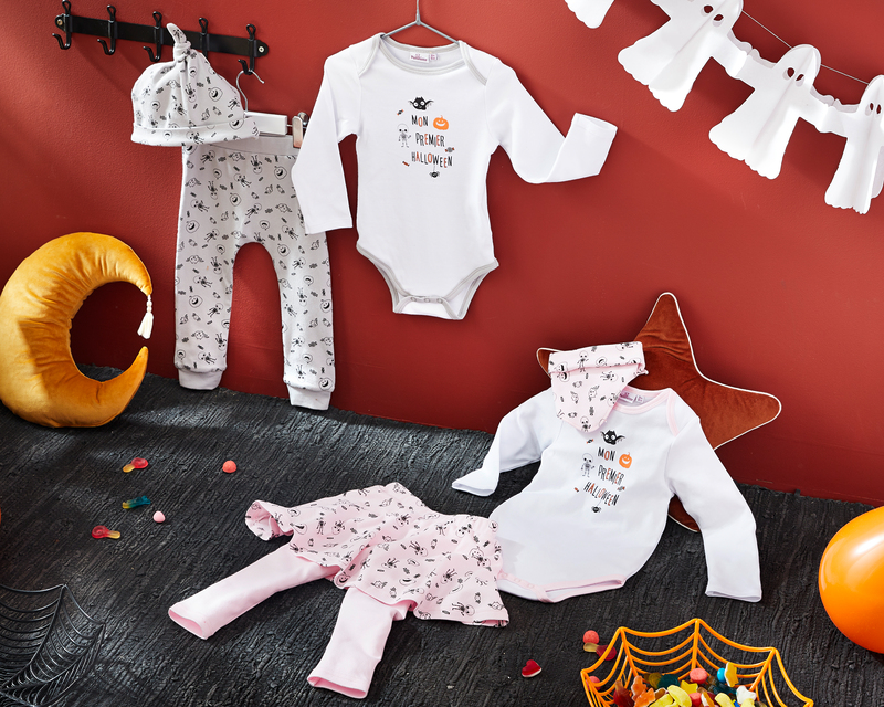 L'ENSEMBLE 3 PIÈCES HALLOWEEN Pommette