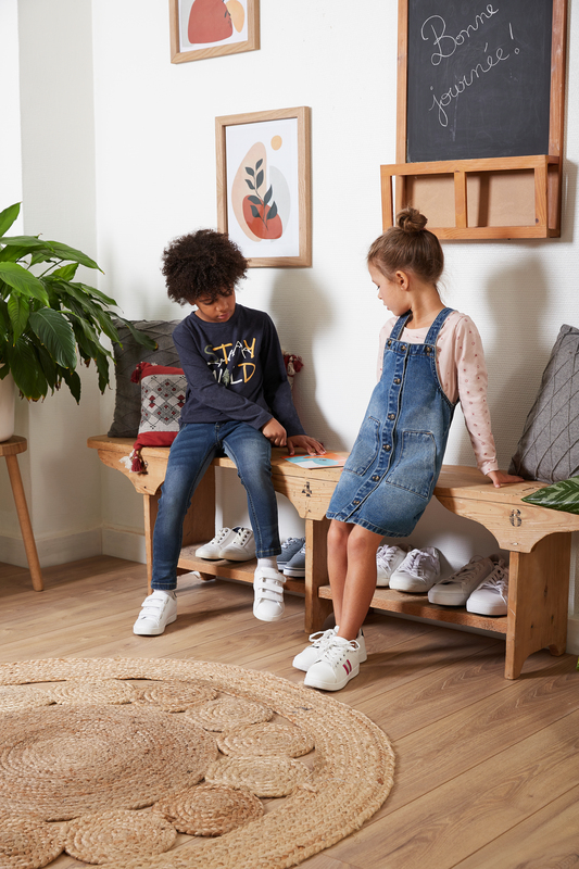 ROBE SALOPETTE FILLE EN DENIM eldys