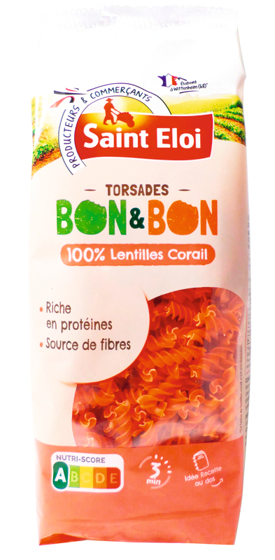 TORSADES BON & BON 100% LENTILLES CORAIL saint ...