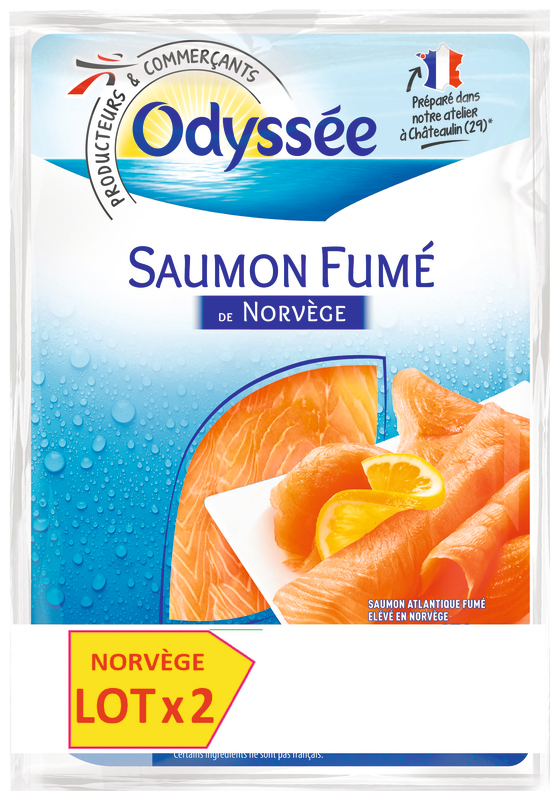 SAUMON FUMÉ NORVÈGE (1) odyssée
