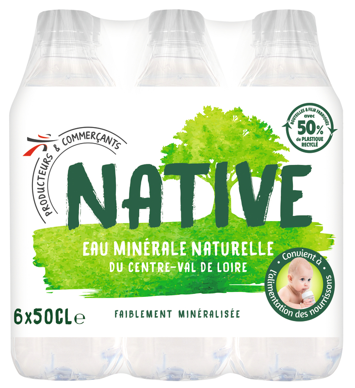 EAU MINÉRALE NATIVE