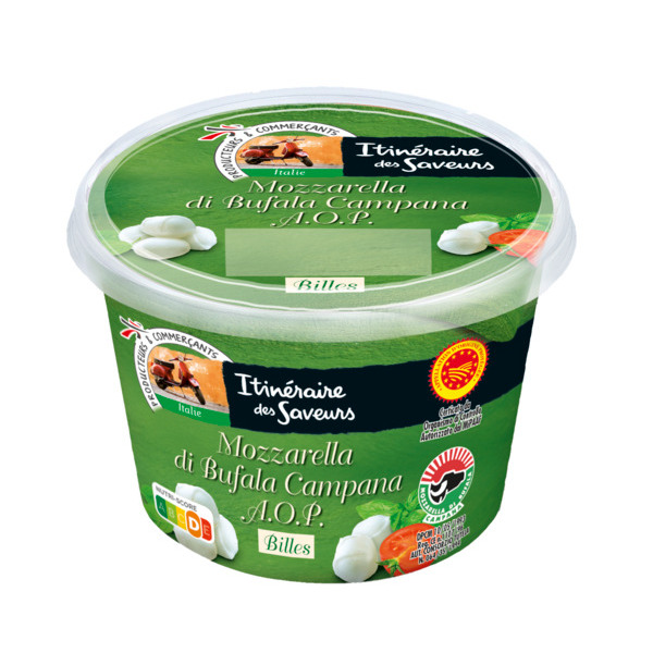 BILLES DE MOZZARELLA DI BUFALA CAMPANA AOP 
