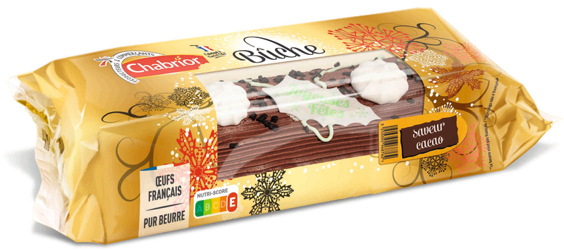 BÛCHE PUR BEURRE CACAO chabrior