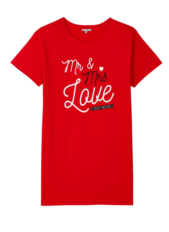 BIGTEE SAINT VALENTIN FEMME Eldys 3250392969035 Eldys