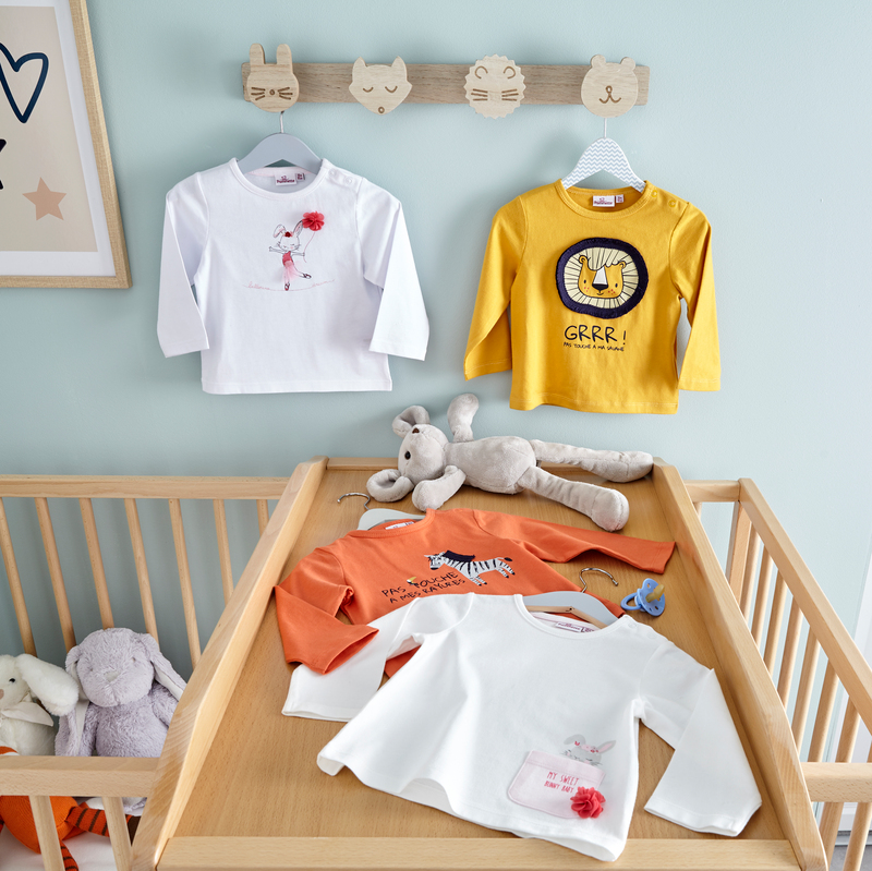 LE TEE SHIRT MANCHES LONGUES FANTAISIE Pommette