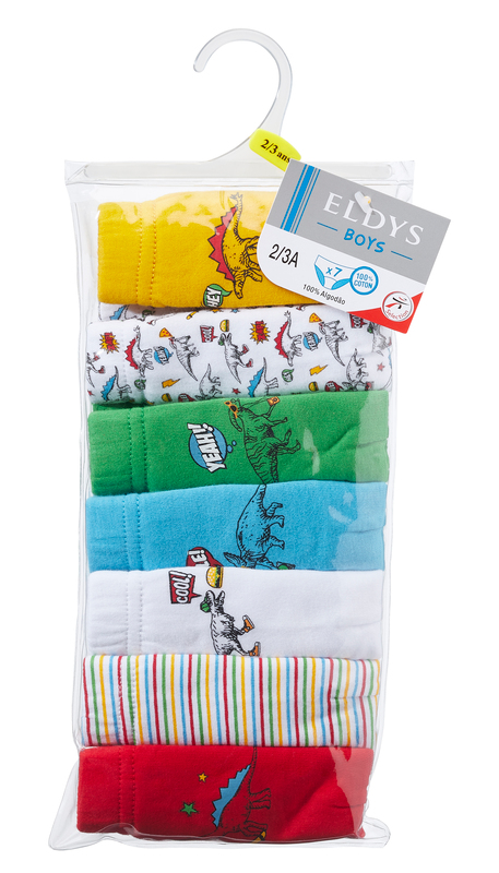 7 SLIPS FILLE OU GARÇON ELDYS