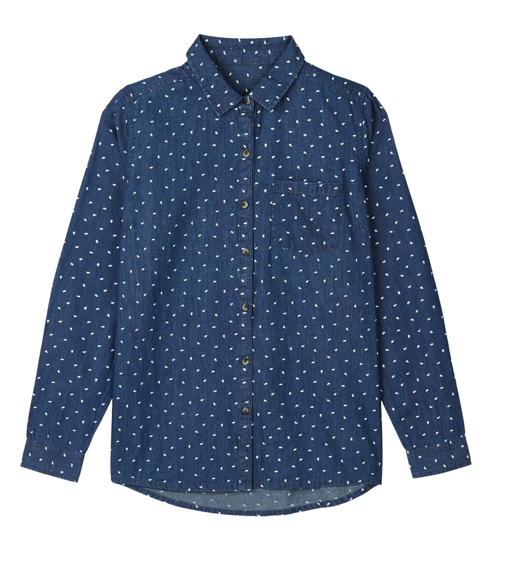 CHEMISE DENIM IMPRIMÉE FEMME Eldys