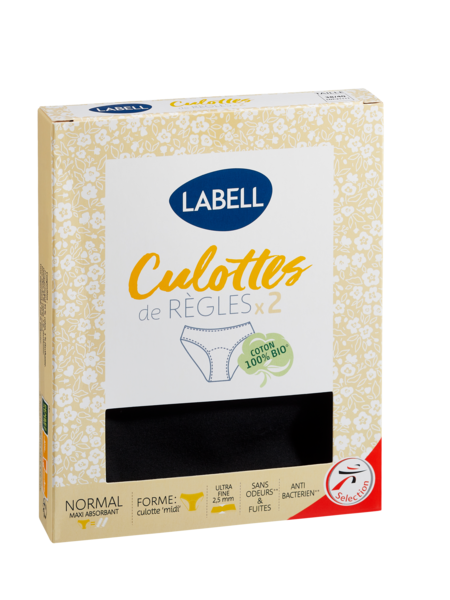 POCKET DE 2 CULOTTES DE RÈGLE MIDI 
LABELL