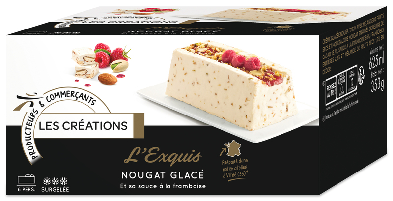 NOUGAT GLACÉ Les Créations Adélie