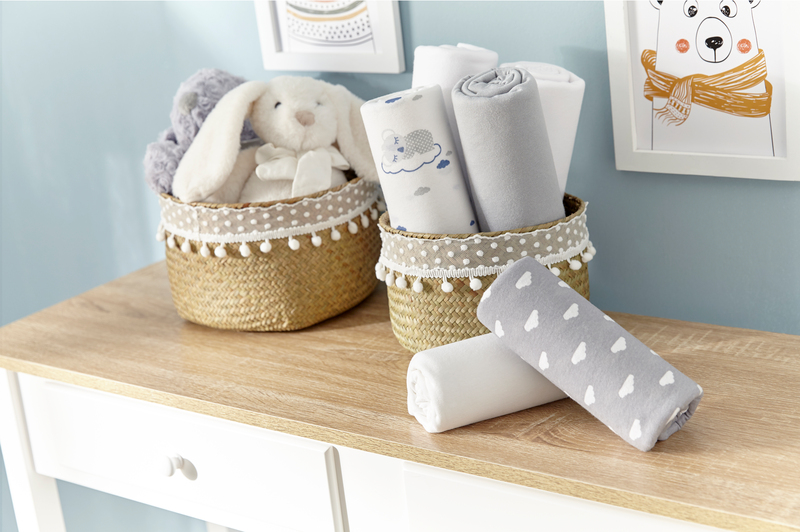 2 DRAPS HOUSSES 60 X 120 CM EN COTON ISSU DE L'...