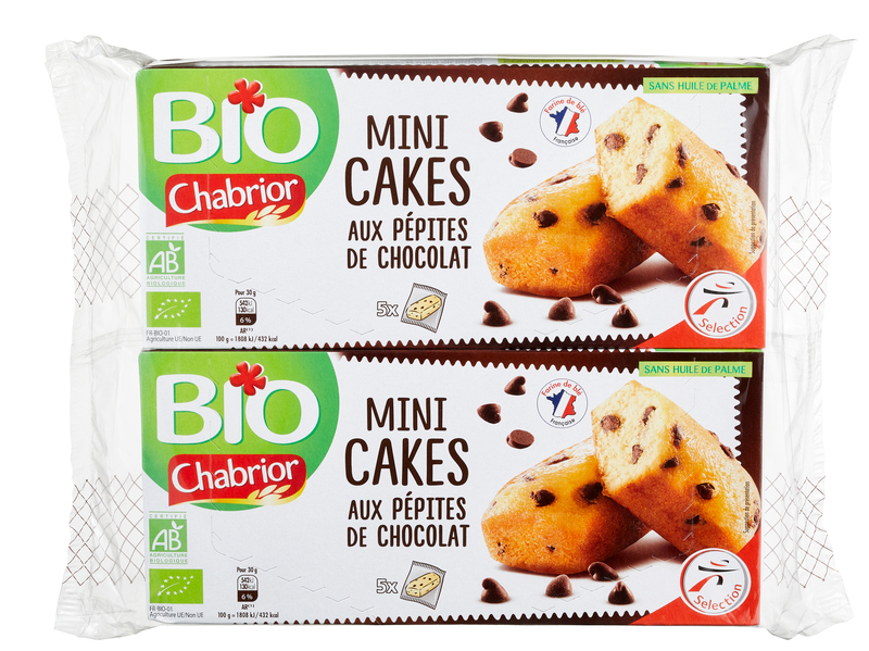 Cakes au pépites de chocolat