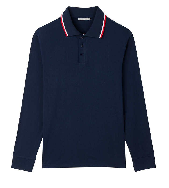 POLO MANCHES LONGUES HOMME eldys