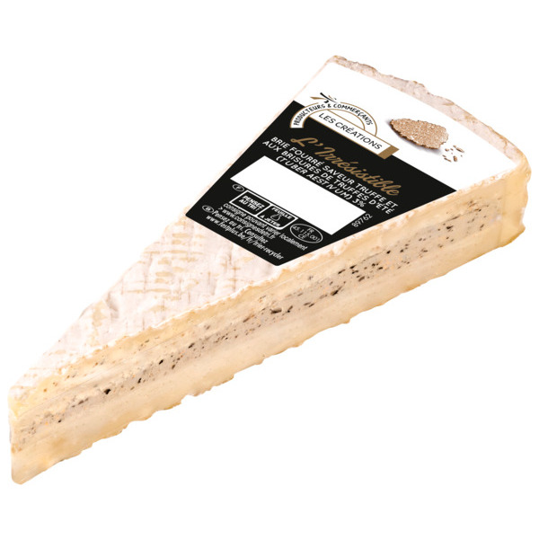 BRIE FOURRÉ SAVEUR TRUFFE ET AUX BRISURES DE TR...