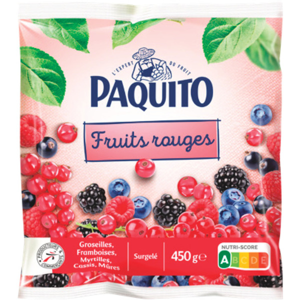 FRUITS ROUGES SURGELÉS

