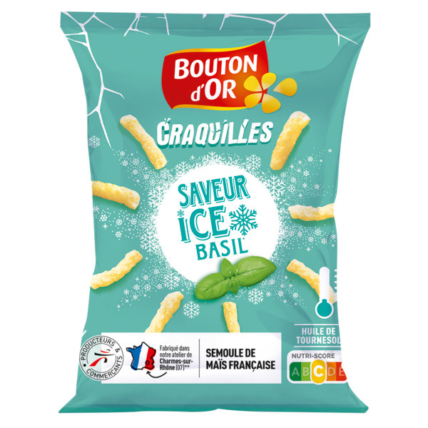 CRAQUILLES CRÈME BASILIC
