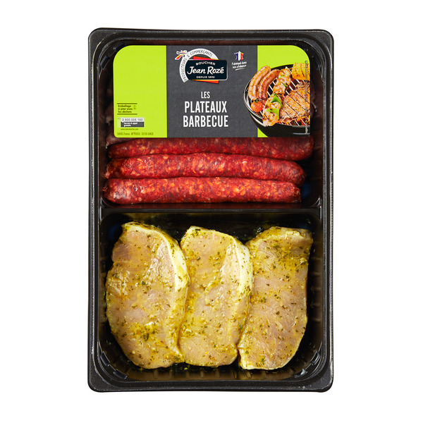 PLATEAU BARBECUE : 3 PAVÉS DE PORC PERSILLADE,3...