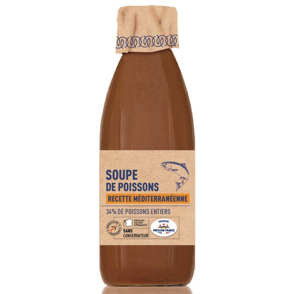  SOUPE DE POISSON RECETTE MÉDITERRANÉENNE  code EAN 3250393180842 