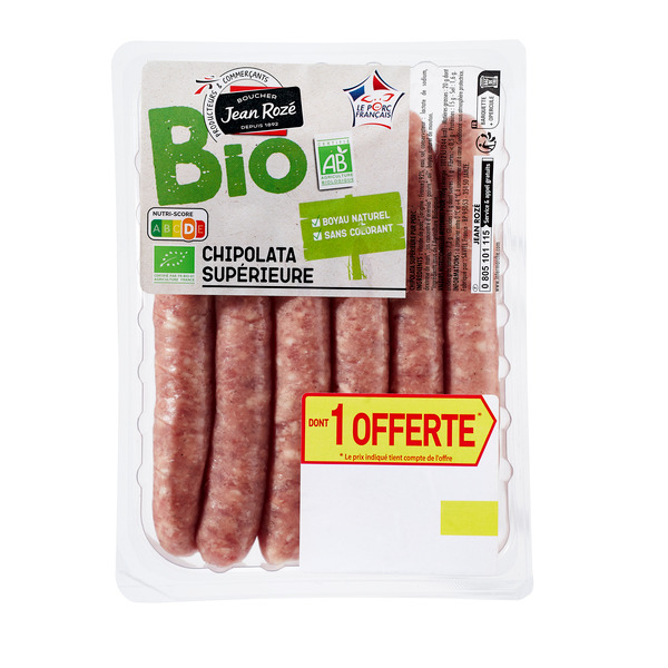 CHIPO BIO X6 DONT 1 OFFERTE 
