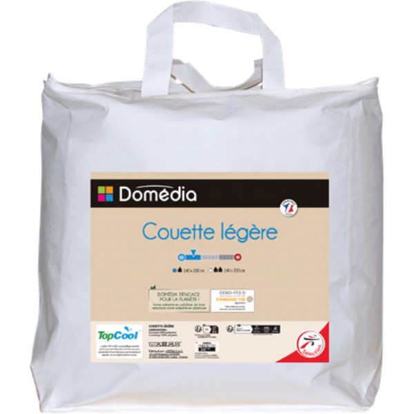 COUETTE LÉGÈRE 1 PERSONNE 
DOMÉDIA