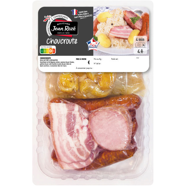 JEAN ROZÉ CHOUCROUTE 
 code EAN 3250393414848 