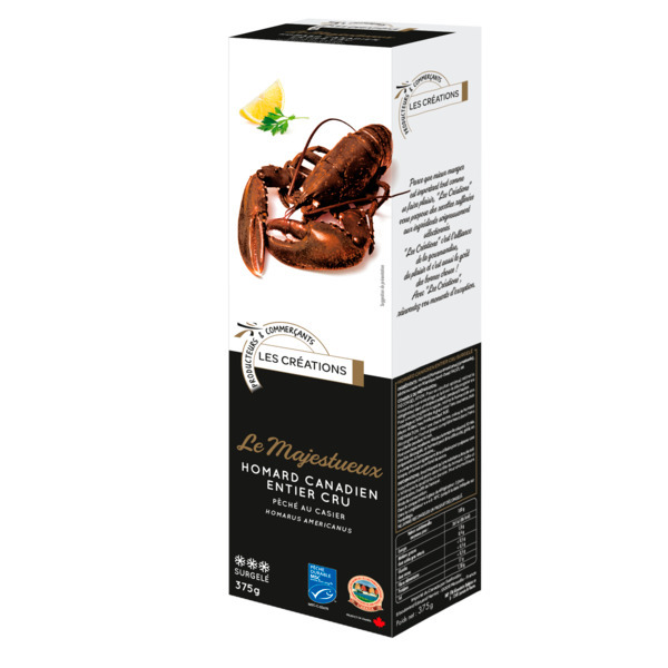 HOMARD CANADIEN MSC CRU SURGELÉ 
