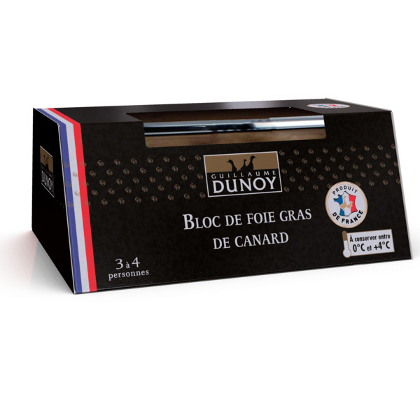 BLOC DE FOIE GRAS DE CANARD MI-CUIT 

