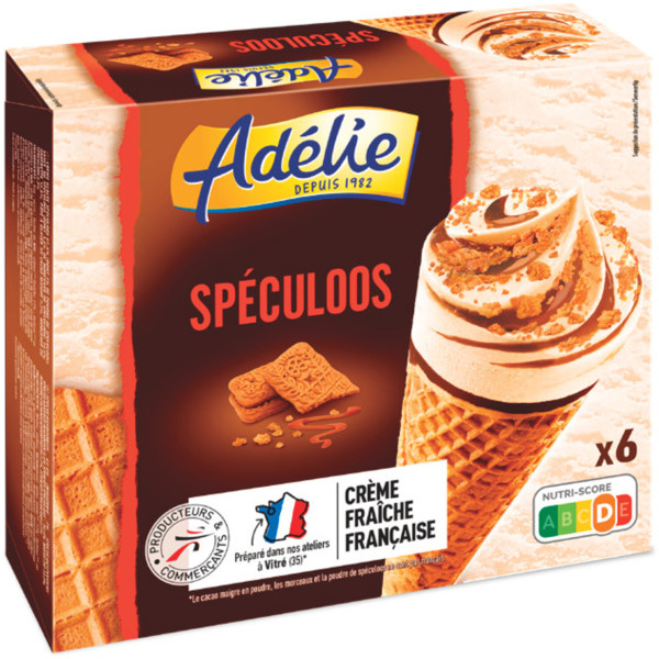 ADÉLIE CÔNES SPÉCULOOS
ADÉLIE code EAN 3250393442469 