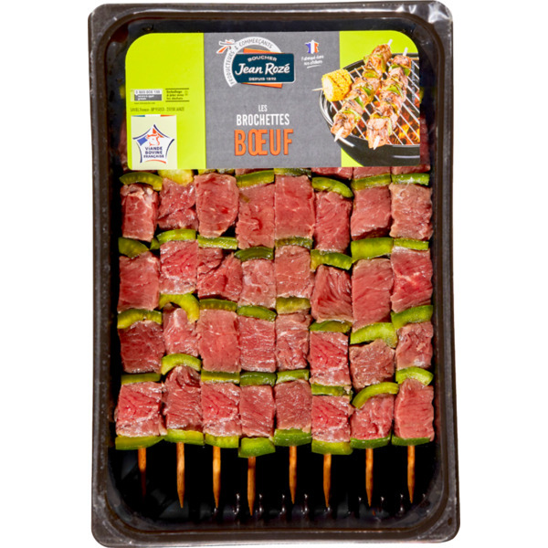 8 BROCHETTES DE BOEUF 
JEAN ROZÉ