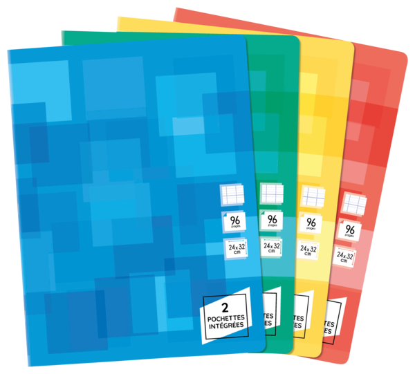 CAHIER 24X32 POCHETTE DUO 
DOMEDIA 3250399850428 DOMEDIA