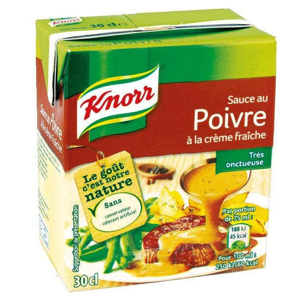 knorr SAUCE KNORR code EAN 3250541913636 