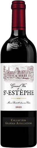  AOP SAINT-ESTÈPHE GRAND CRU ROUGE “GRAND VIN DE ST-ESTÈPHE” 2022 code EAN 3251091702923 