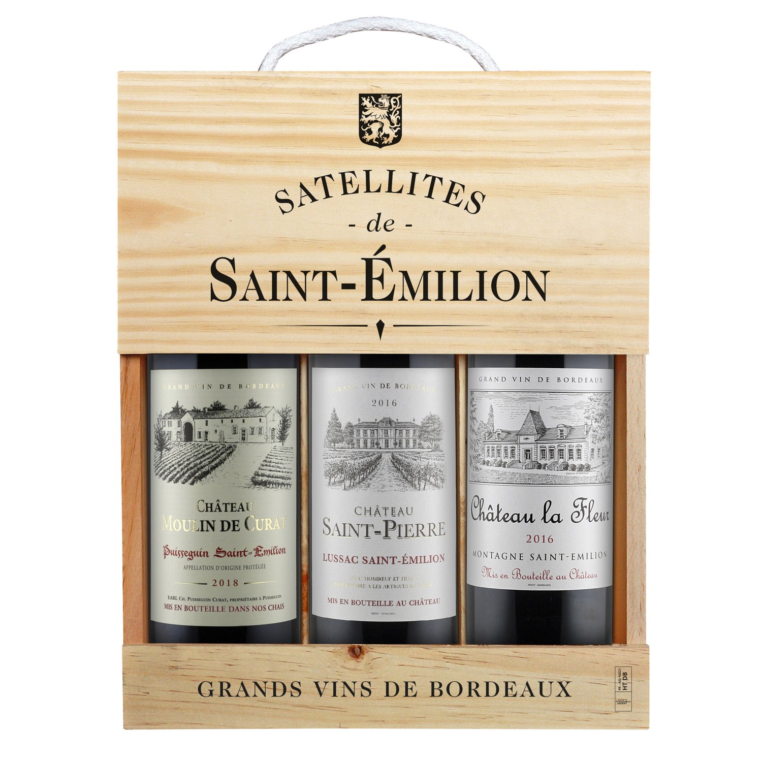 Vin rouge satellite de Saint-Emilion 