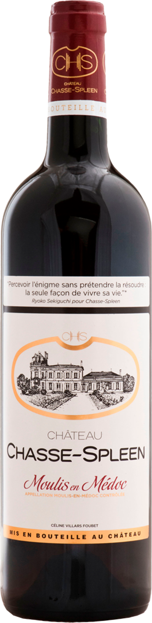 AOP MOULIS ROUGE - CHÂTEAU CHASSE-SPLEEN 2023