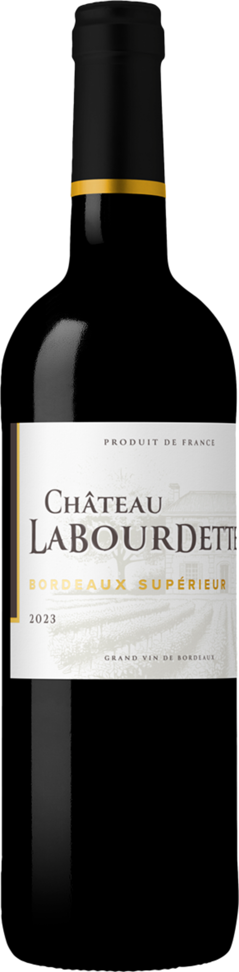  AOP BORDEAUX SUPÉRIEUR ROUGE - CHÂTEAU LABOURDETTE 2023 code EAN 3251092411961 
