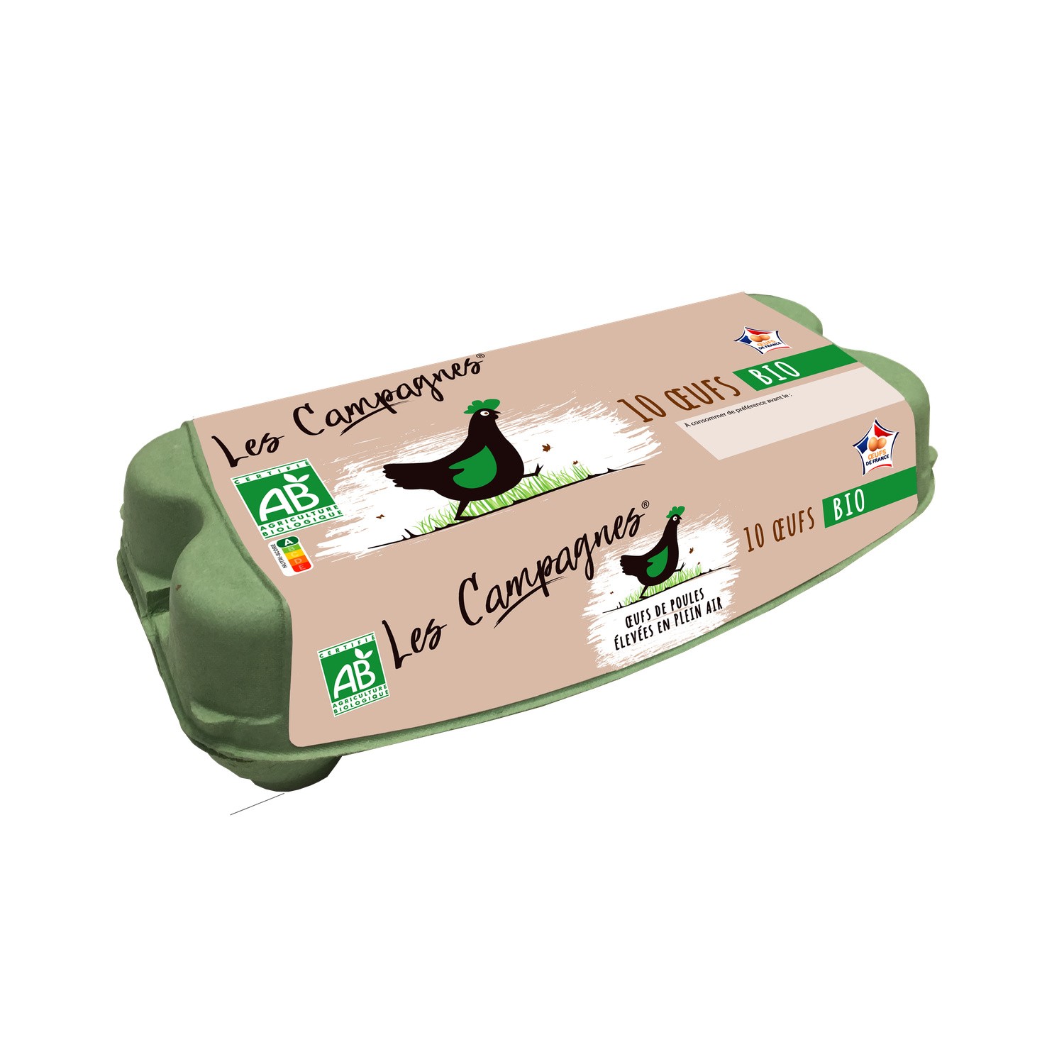 Œufs Bio LES CAMPAGNES