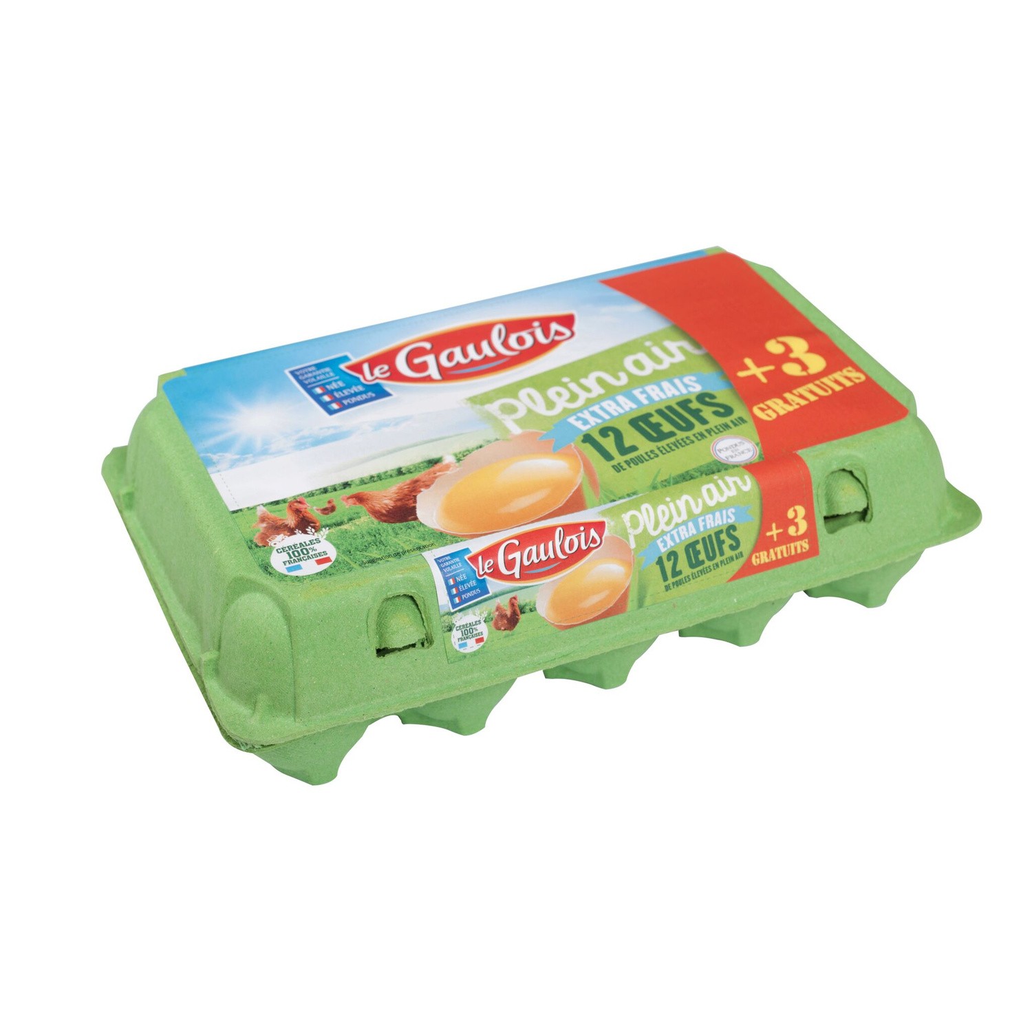 Oeufs plein air LE GAULOIS