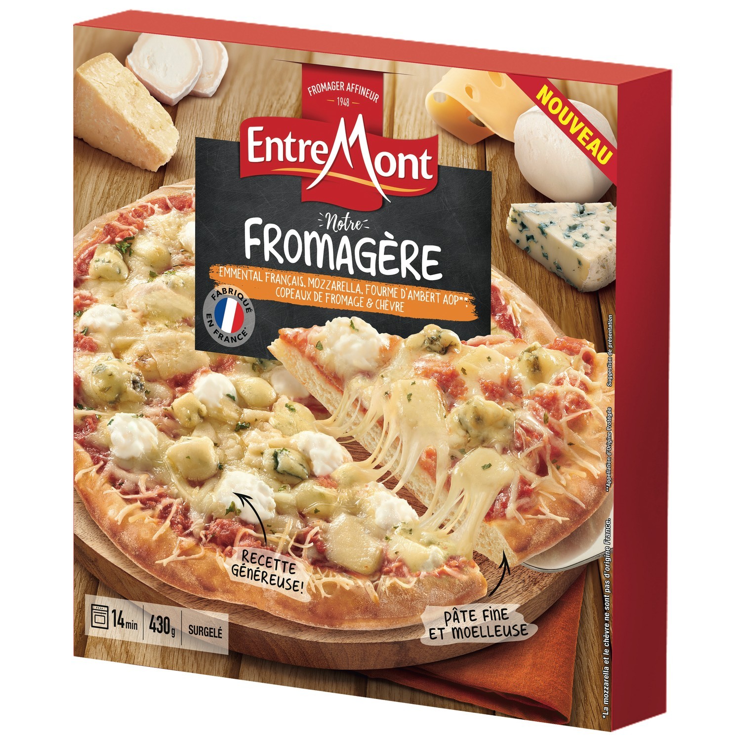 Pizza 5 fromages ENTREMONT