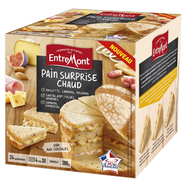 Pain surprise surgelé