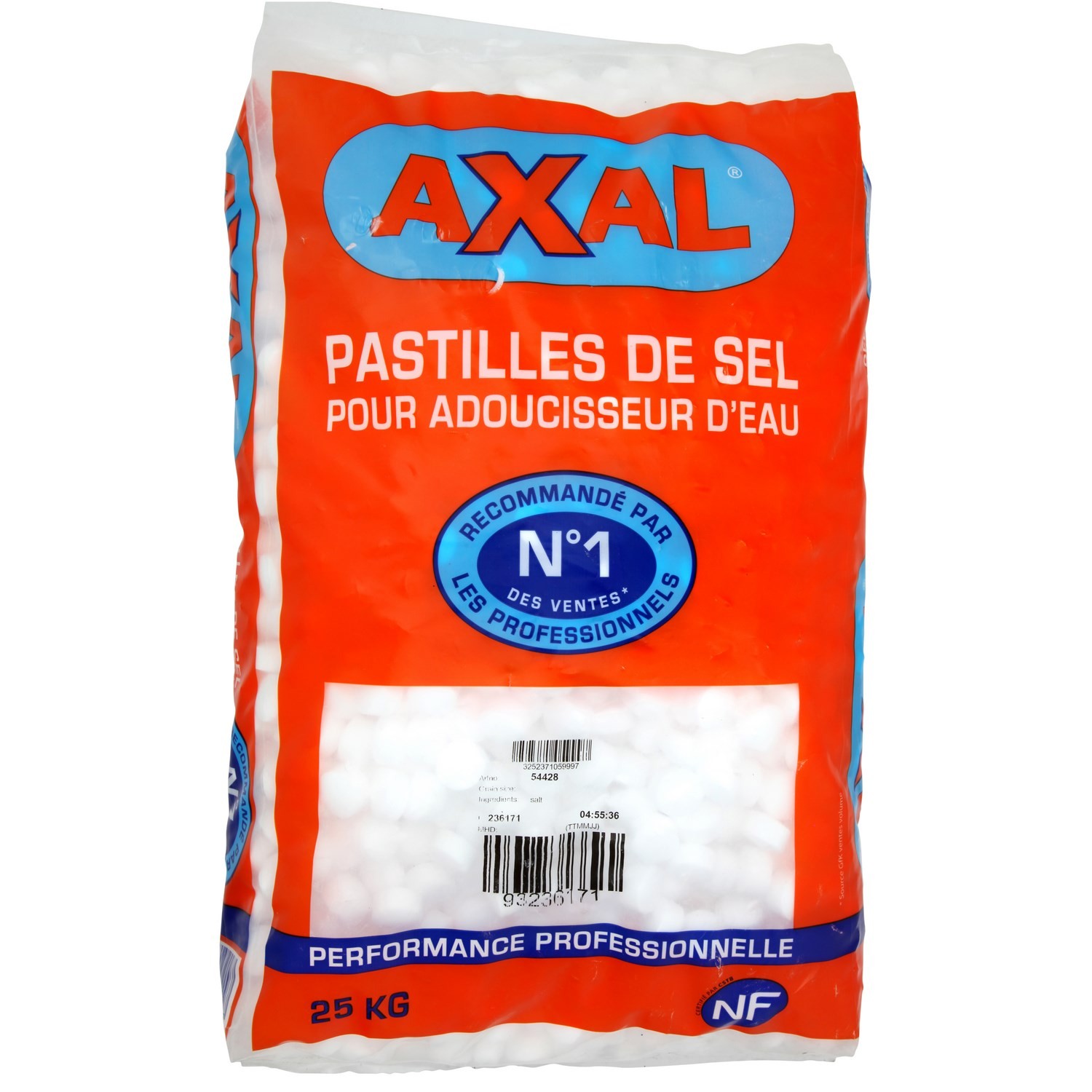 Pastilles de sel pour adoucisseur 